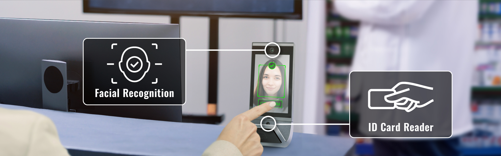 id card reader with face recognition